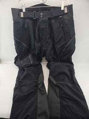 Joe Rocket Alter Ego Black Men's Cargo Motorcycle Pants with Knee Panels